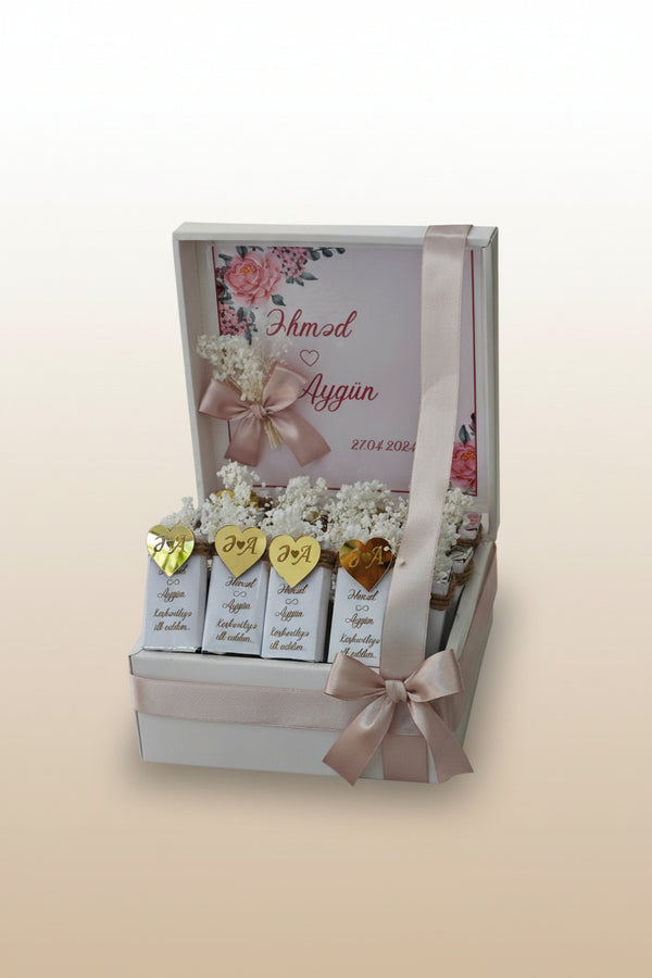 "First Step to Happiness" 20-Piece Chocolate Box
