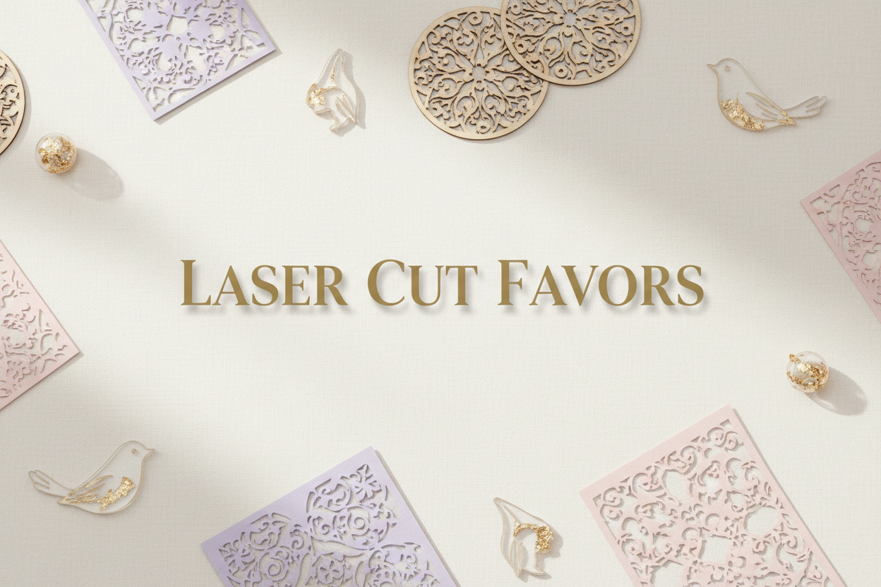 Laser Cut Favors