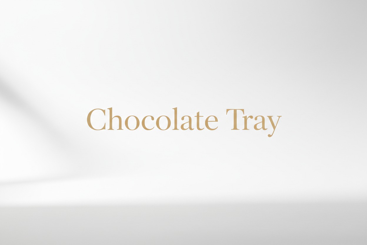 Chocolate tray