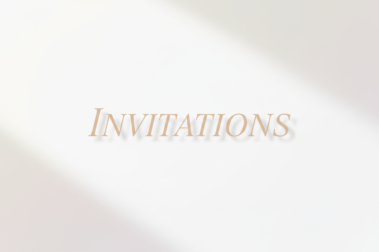Invitations