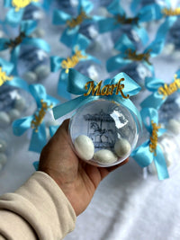 Carousel Themed Welcome Baby Boy Chocolates – Personalized Chocolate — Chocoodad Baku