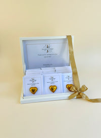 Engagement 24 Favor Cards in Box – Personalized Engagement Chocolate & Box — Chocoodad Baku