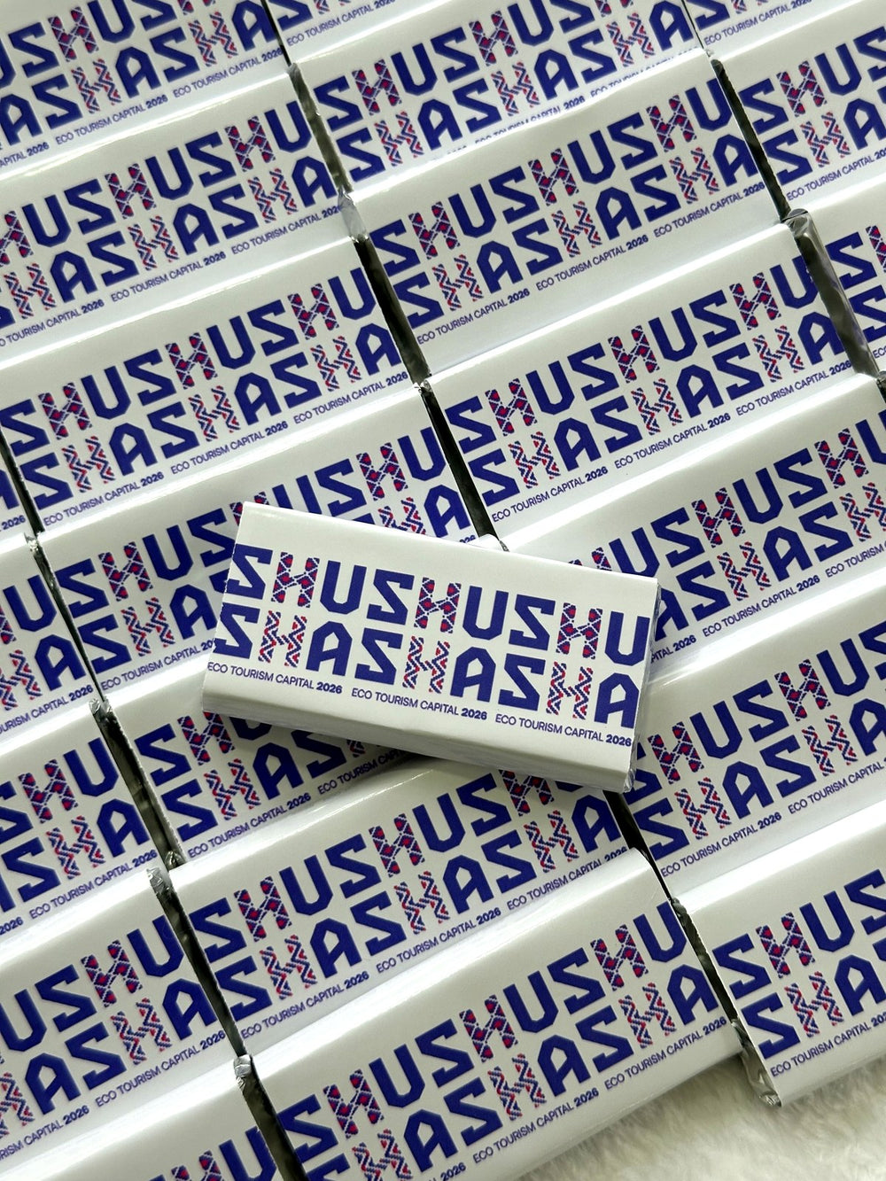 Mini Chocolate Bars for Susha Event – Event Logo Chocolates — Chocoodad Baku