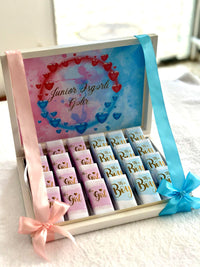 Baby Shower | Gender Reveal Party (24 chocolates in Box) — Chocoodad Baku