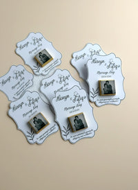 Floral Wedding & Marriage Day Chocolate Cards – Personalized Chocolate — Chocoodad Baku