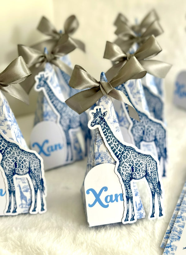 Giraffe Baby Welcome Baby Box Mini Box – Personalized Mini Box — Chocoodad Baku