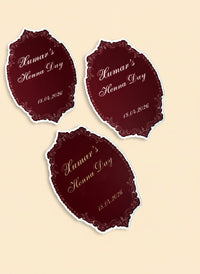 Henna Night Favor Cards — Chocoodad Baku