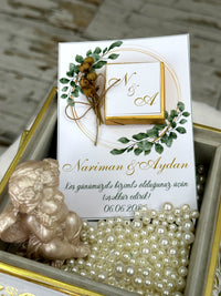 Wedding & Engagement Favor Cards – Personalized Chocolate — Chocoodad Baku