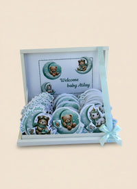 Unicorn Baby Welcome (30 Chocolate Cards in Box) — Chocoodad Baku