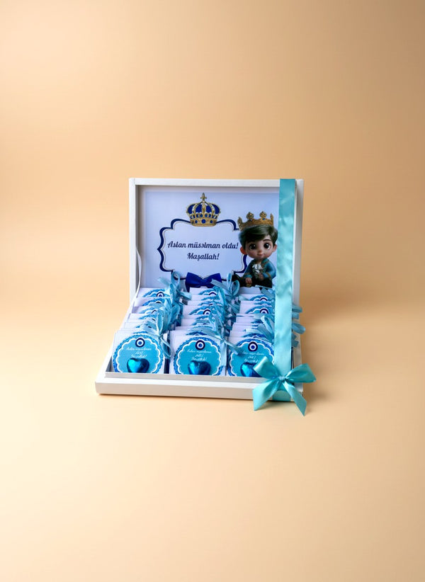Sünnət Favor Card & Box – Personalized Chocolate — Chocoodad Baku