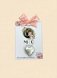Engagement Favor Chocolate Cards – Personalized Chocolate — Chocoodad Baku