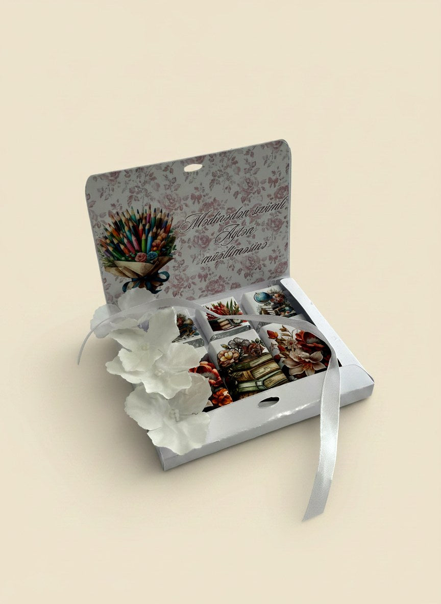 6 Pieces Chocolates in Mini Box — Chocoodad Baku