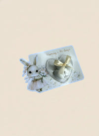 Bunny 40-Day Baby Favor Cards – Personalized Chocolate — Chocoodad Baku