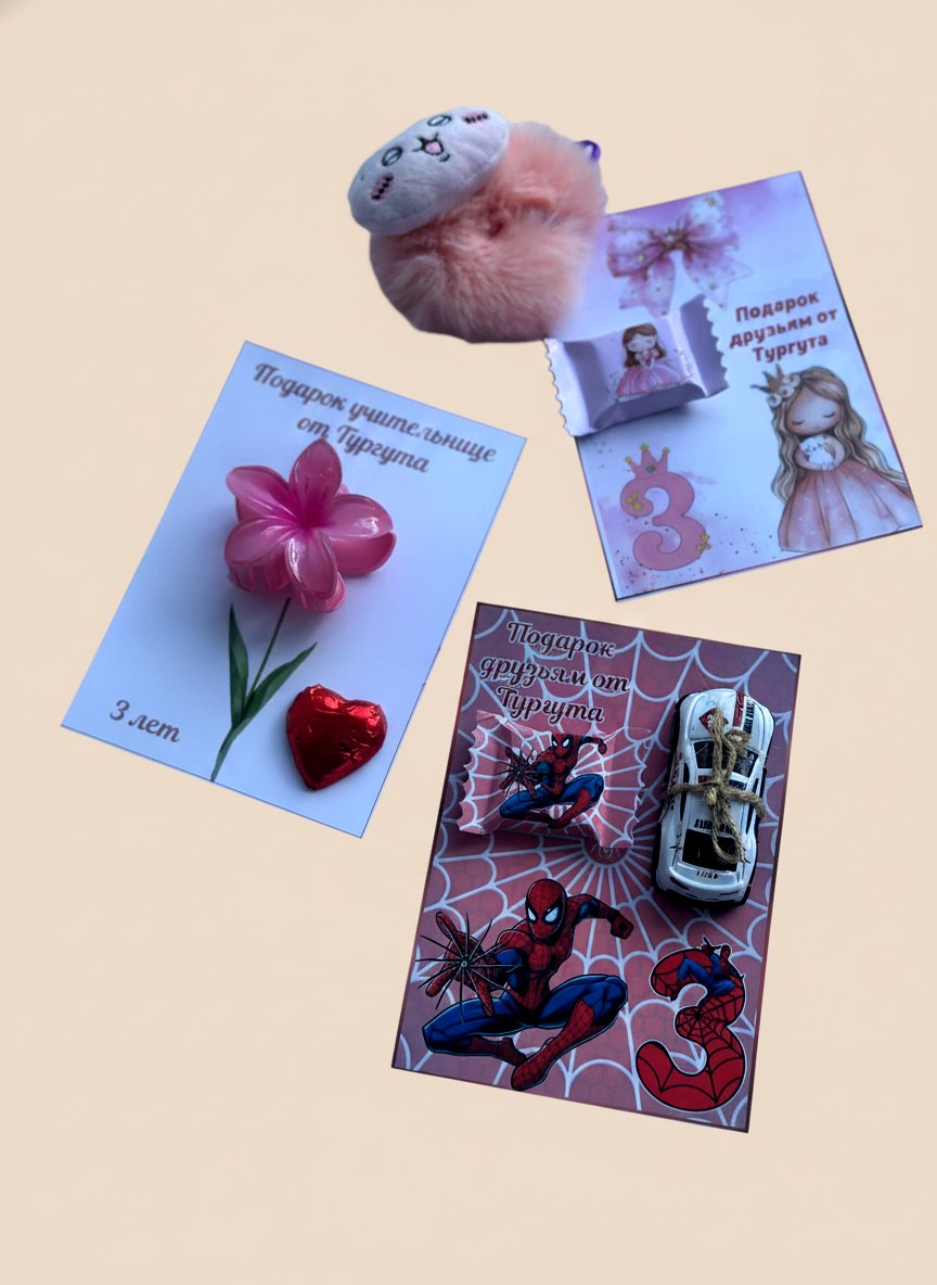 Spiderman 3rd Birthday Favor Cards with Gifts – Personalized Chocolate — Chocoodad Baku