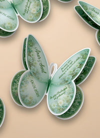 Butterfly Wedding Favor Cards – Personalized Chocolate — Chocoodad Baku