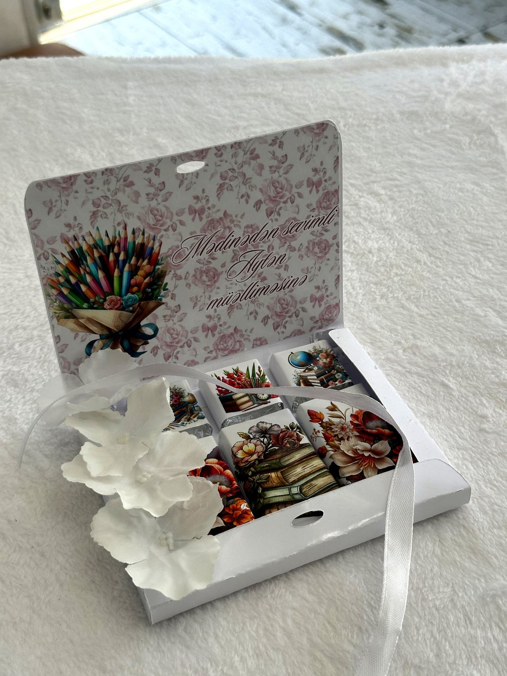 6 Pieces Chocolates in Mini Box — Chocoodad Baku