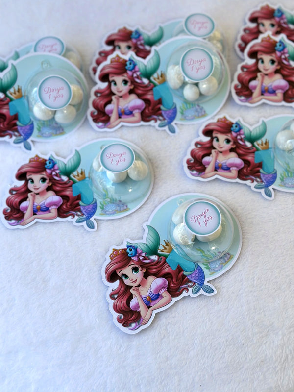 Birthday Favor Chocolate Cards in Ariel Design – Personalized Chocolate — Chocoodad Baku