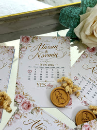 Floral Yes Day Favor Cards – Personalized Chocolate — Chocoodad Baku