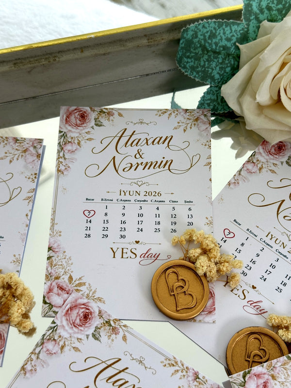 Floral Yes Day Favor Cards – Personalized Chocolate — Chocoodad Baku