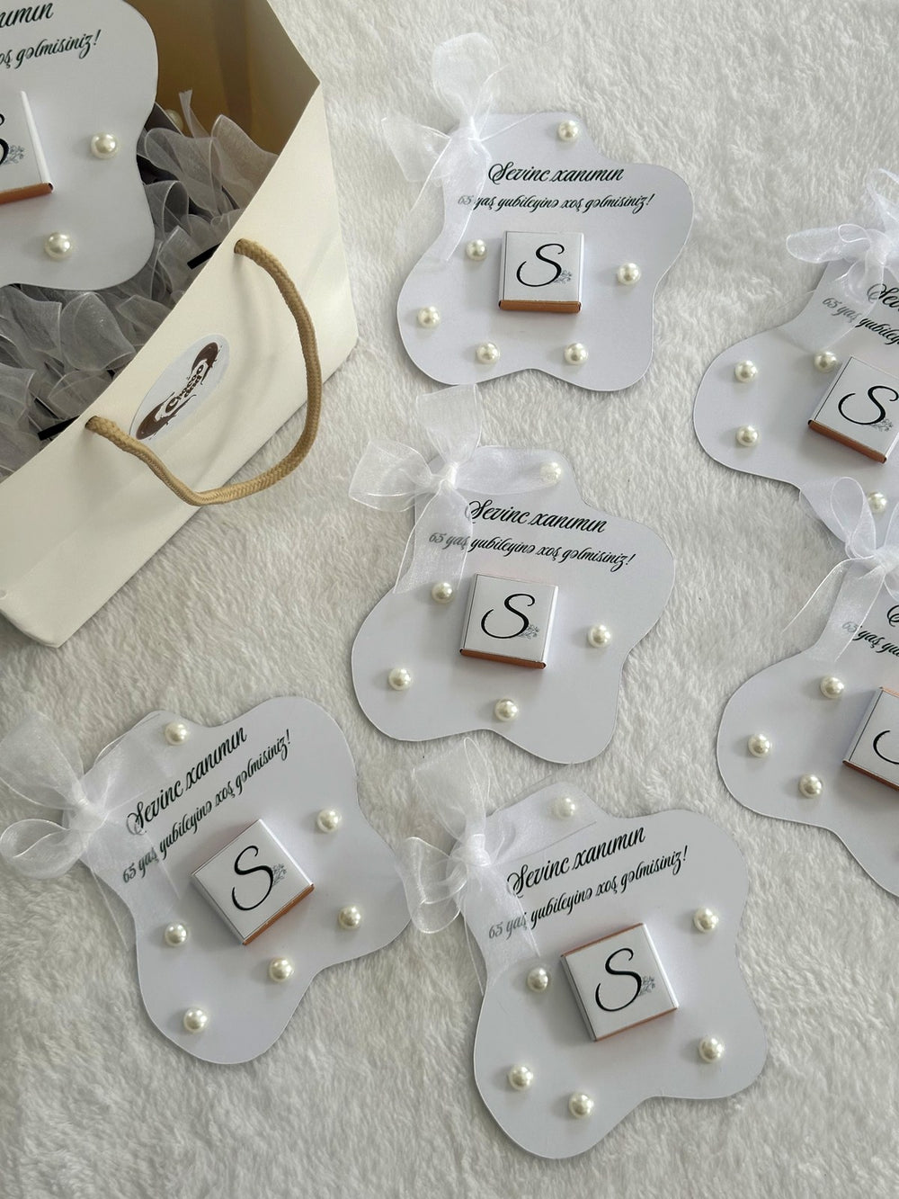 Heart Wedding Favor Cards – Personalized Chocolate — Chocoodad Baku