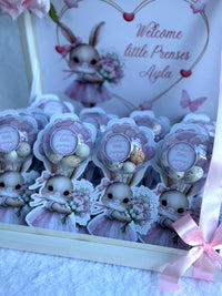 Princess Baby Welcome (20 Chocolate Cards in Box) — Chocoodad Baku