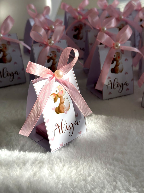 Bunny Baby Welcome Mini Box – Personalized Chocolate — Chocoodad Baku