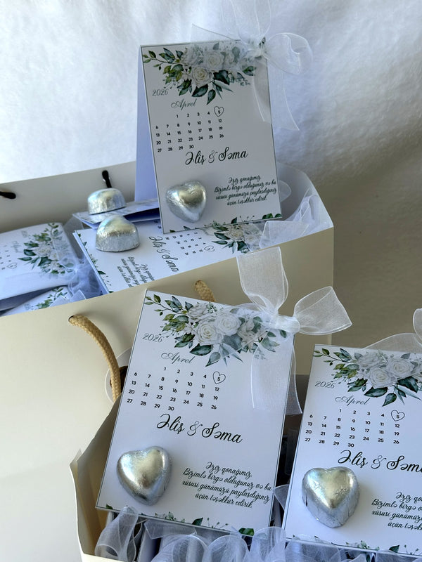 Floral Wedding & Engagement Chocolate Cards – Personalized Chocolate — Chocoodad Baku