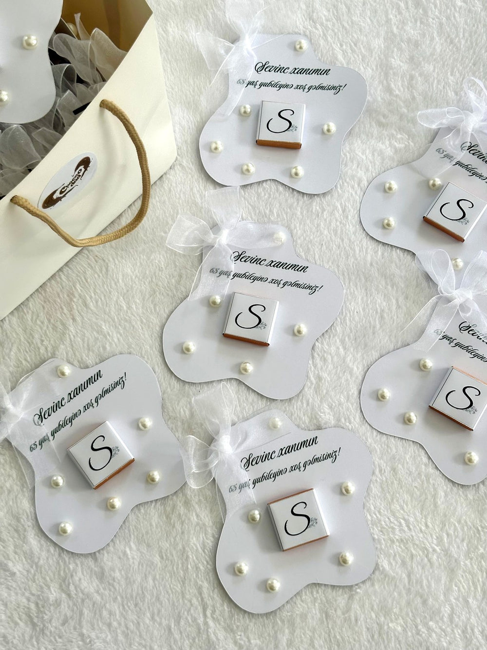 Heart Wedding Favor Cards – Personalized Chocolate — Chocoodad Baku