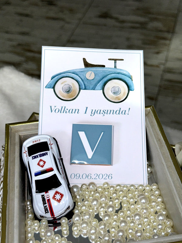 Race Car 1st Birthday Favor Cards – Personalized Chocolate — Chocoodad Baku