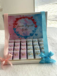 Baby Shower | Gender Reveal Party (24 chocolates in Box) — Chocoodad Baku