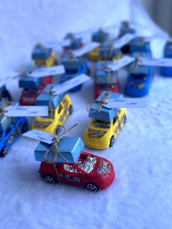 Race Car Birthday Favor Chocolates – Personalized Chocolate — Chocoodad Baku