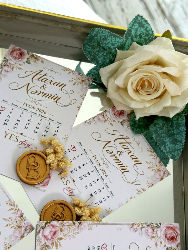 Floral Yes Day Favor Cards – Personalized Chocolate — Chocoodad Baku