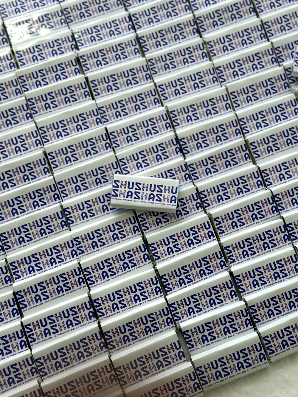 Mini Chocolate Bars for Susha Event – Event Logo Chocolates — Chocoodad Baku