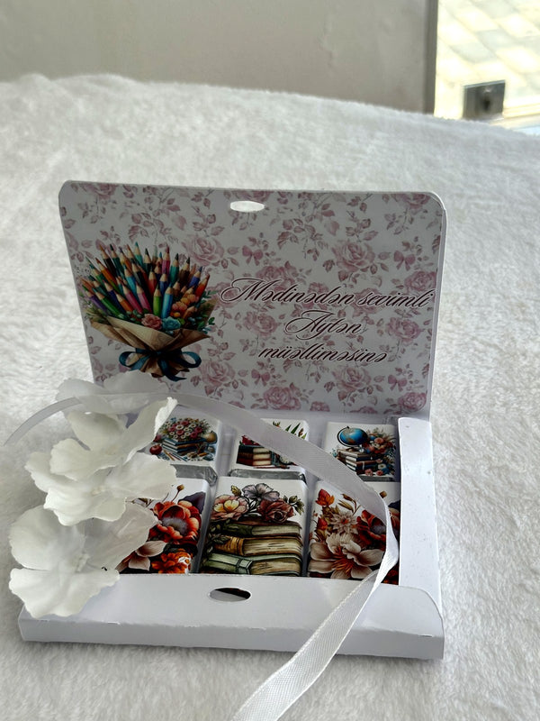 6 Pieces Chocolates in Mini Box — Chocoodad Baku
