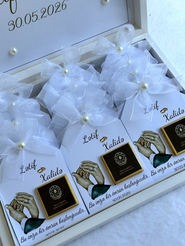Marriage Day 24 Chocolates in Box — Chocoodad Baku