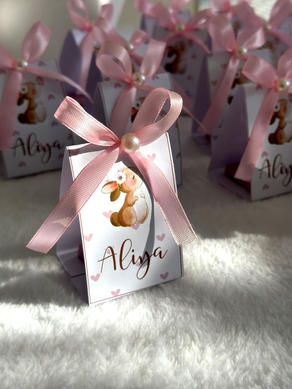 Bunny Baby Welcome Mini Box – Personalized Chocolate — Chocoodad Baku