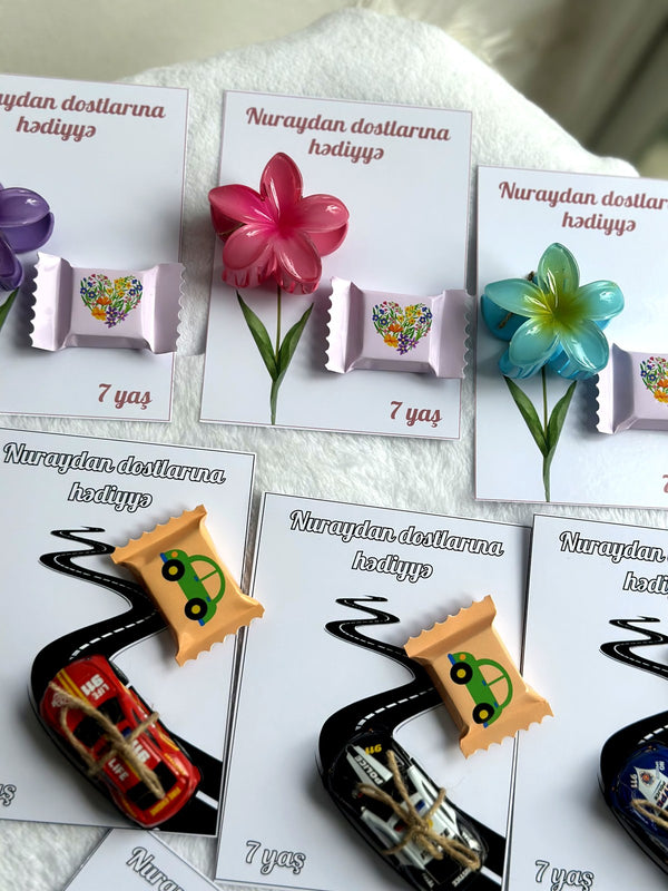 Race Car 7th Birthday Favor Cards – Personalized Chocolate — Chocoodad Baku
