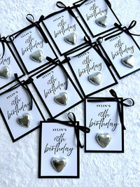 Heart Shaped Chocolate for 10th Birthday – Personalized Chocolate — Chocoodad Baku
