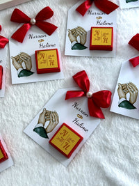 Engagement Favor Cards (30 Chocolates in Box) — Chocoodad Baku
