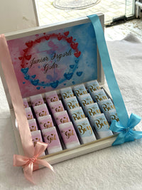 Baby Shower | Gender Reveal Party (24 chocolates in Box) — Chocoodad Baku