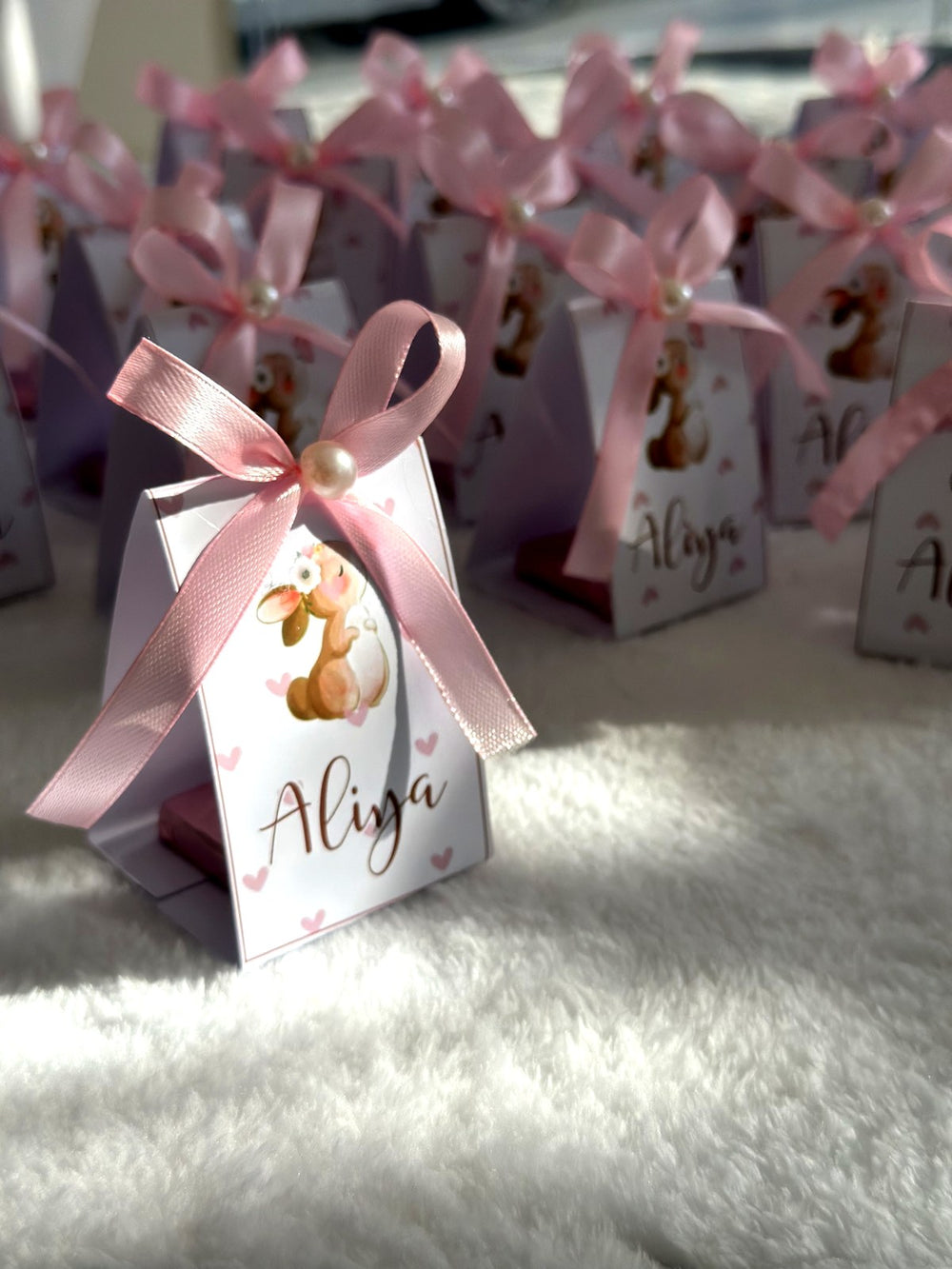 Bunny Baby Welcome Mini Box – Personalized Chocolate — Chocoodad Baku