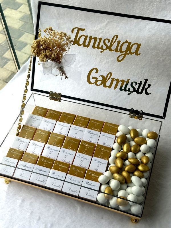 Floral Wedding & Yes Day Chocolate Khoncha — Chocoodad Baku