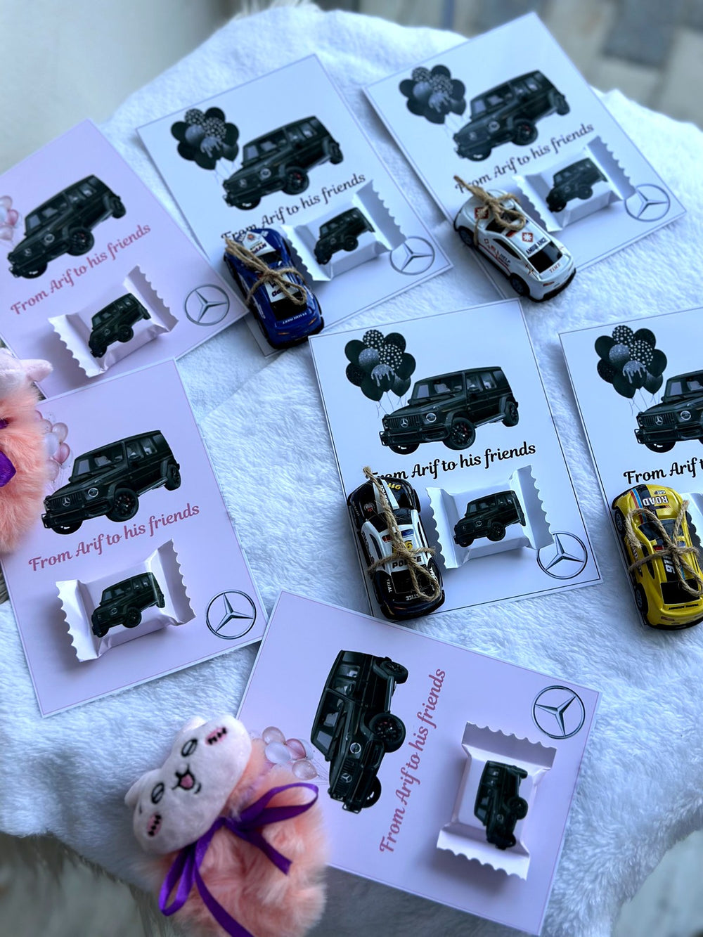 Mercedes Gwagon Chocolate and Gifts Cards — Chocoodad Baku