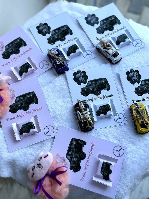 Mercedes Gwagon Chocolate and Gifts Cards — Chocoodad Baku
