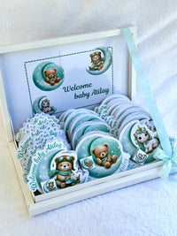 Unicorn Baby Welcome (30 Chocolate Cards in Box) — Chocoodad Baku