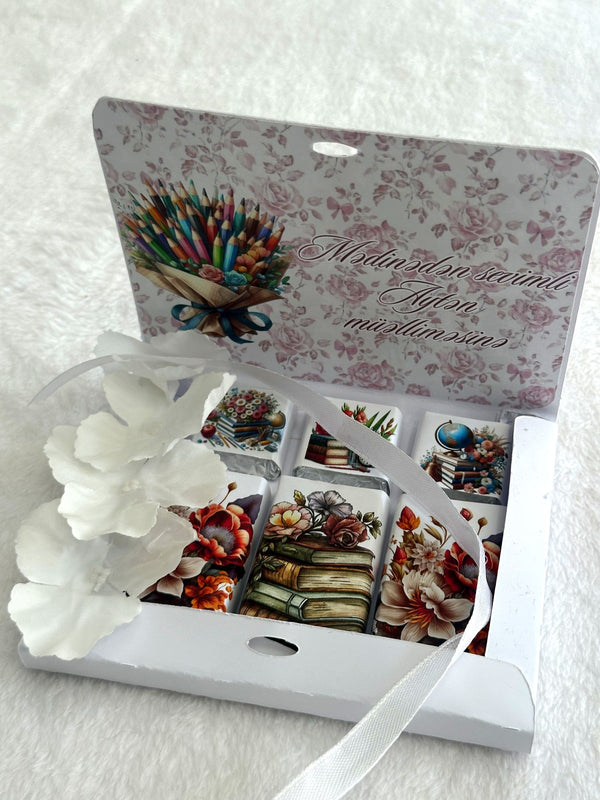 6 Pieces Chocolates in Mini Box — Chocoodad Baku