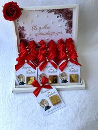 Marriage Day - 30 Chocolate Cards in Box — Chocoodad Baku