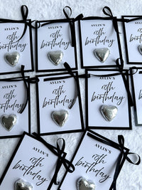 Heart Shaped Chocolate for 10th Birthday – Personalized Chocolate — Chocoodad Baku