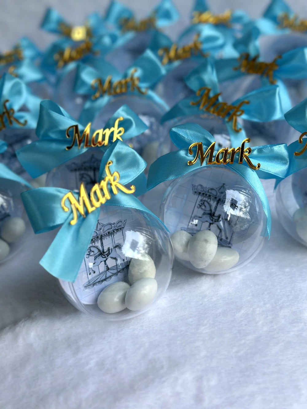 Carousel Themed Welcome Baby Boy Chocolates – Personalized Chocolate — Chocoodad Baku
