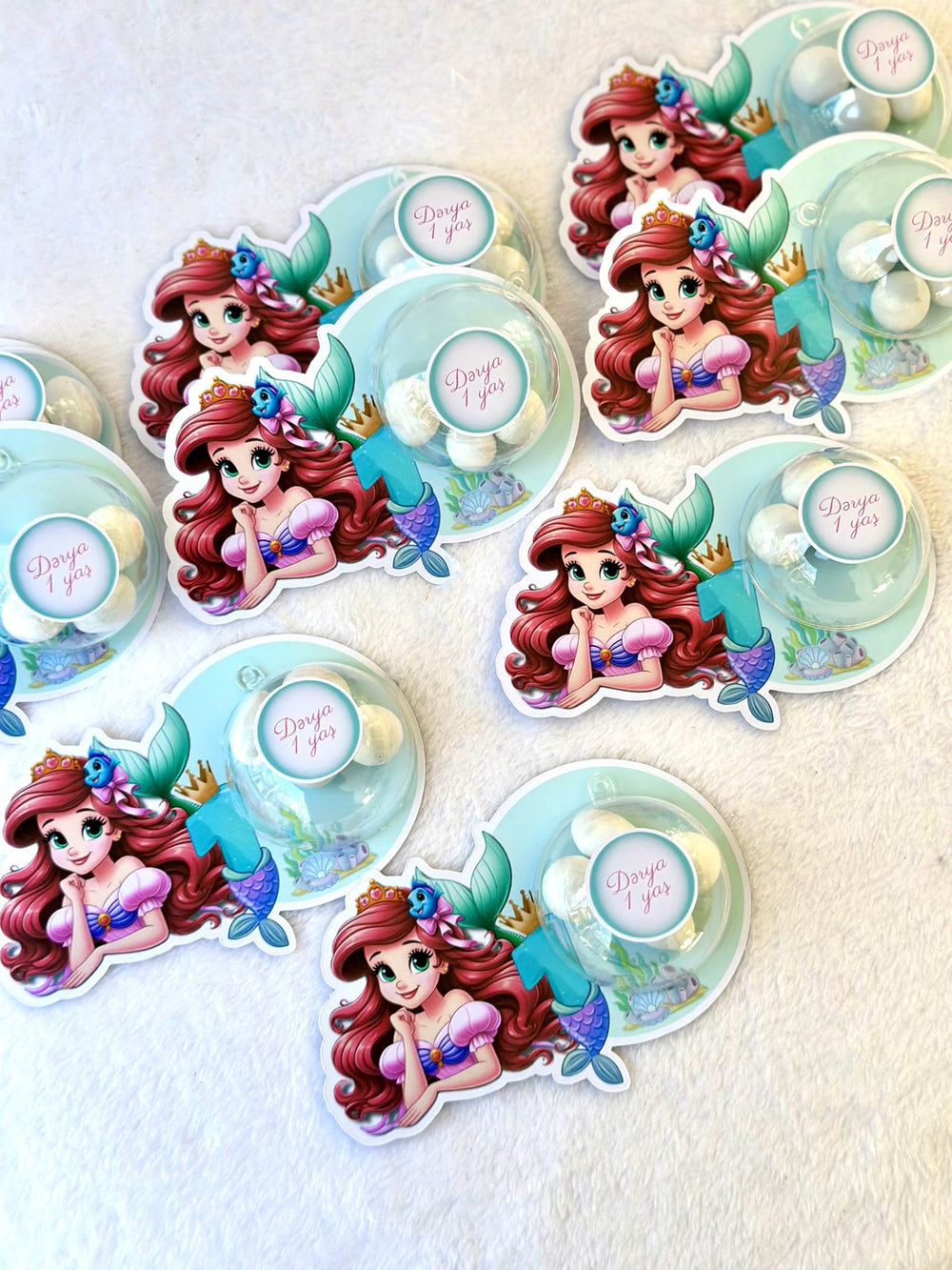 Birthday Favor Chocolate Cards in Ariel Design – Personalized Chocolate — Chocoodad Baku